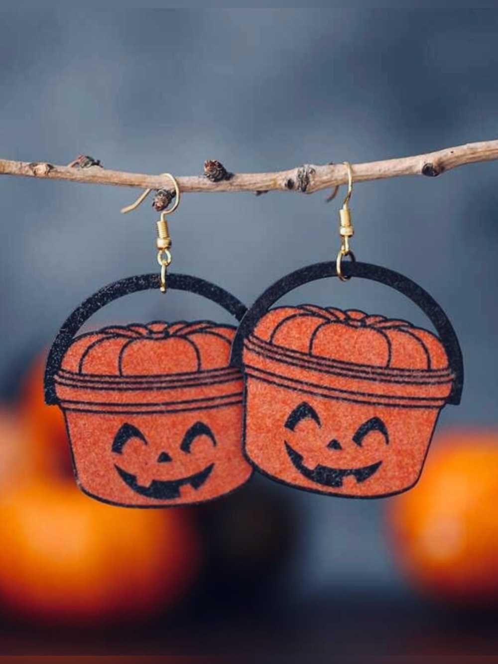 Vintage McDonald's McPunk'n Bucket Halloween Earrings 🎃